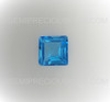 5X5 mm Natural Swiss Blue Topaz Excellent Quality VVS Clarity