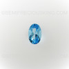 5X3.5 mm Oval Flower Loose Natural Swiss Blue Topaz Excellent Quality VVS Clarity