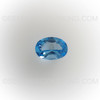 Natural Topaz Oval Facet Cut 7X5mm Swiss Blue Color VVS Clarity Loose Gems