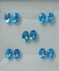 7X5 mm Oval Loose Natural Swiss Blue Topaz Excellent Quality VVS Clarity December Birthstone