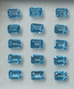 7X5 mm Octagon Step Cut Loose Natural Swiss Blue Topaz Excellent Quality VVS Clarity