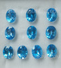 Oval Natural Royal Swiss Blue Topaz Excellent Quality 9X7 mm  VVS Clarity