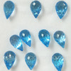 Natural Royal Swiss Blue Topaz 8X5 mm Dew Drop Briolette Loose Excellent Quality VVS Clarity