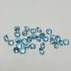 4X4 mm Swiss Blue Topaz Excellent Quality VVS Clarity