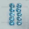 Oval Shape Loose Natural Top Sky Blue 10X12 mm Topaz Excellent Quality VVS Clarity December Birthstone
