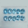 Oval Shape Loose Natural Top Sky Blue Topaz Excellent Quality VVS Clarity December Birthstone 10X12 mm