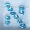 Oval Flower Cut Loose Natural Top Sky Blue Topaz Excellent Quality VVS Clarity 10X8mm