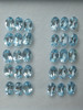 6X4 mm Oval Flower Loose Natural Top Sky Blue Topaz Excellent Quality VVS Clarity