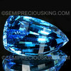 35x19 mm Curve Pyramid Cut Loupe Clean 88.16 Carats Natural Swiss Blue Topaz Exceptional Quality