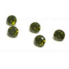 Olive Cubic Zirconia Round 0.9 mm Brilliant Diamond Facet Cut AAAA Excellent Quality CZ Loose stones