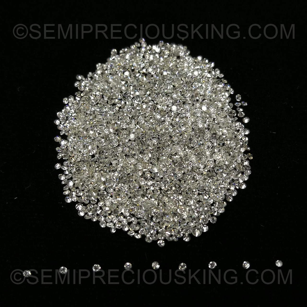 Genuine Diamond 1.1mm Round VS Clarity GH Color Excellent Brilliant Cut  Direct Loose Diamond
