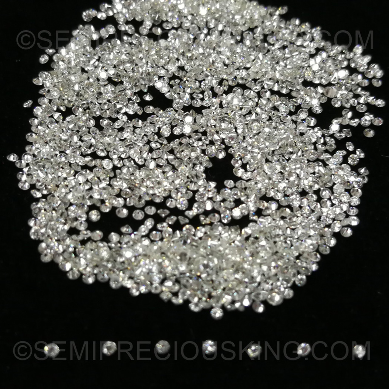 Natural Diamond 1.1mm Round Brilliant Full Cut VS Clarity GH Color Loose  Diamonds