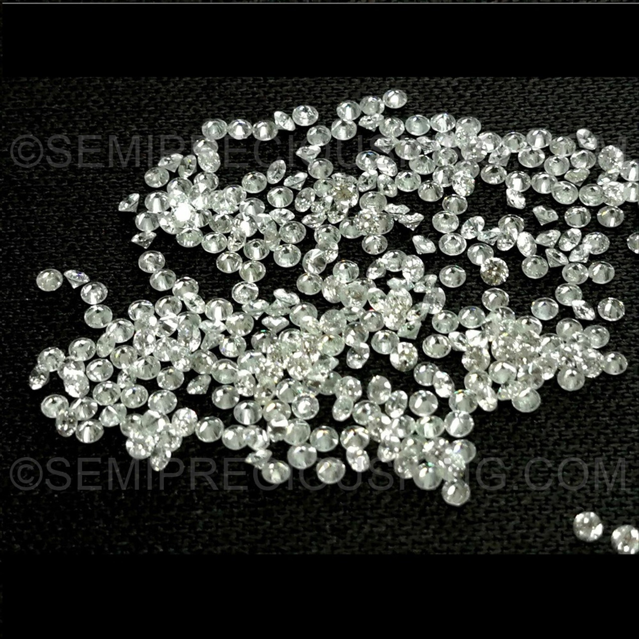 Natural Loose Diamonds Round Shape G H White Color SI1 VS1 Clarity 25 Pcs Lot K6 