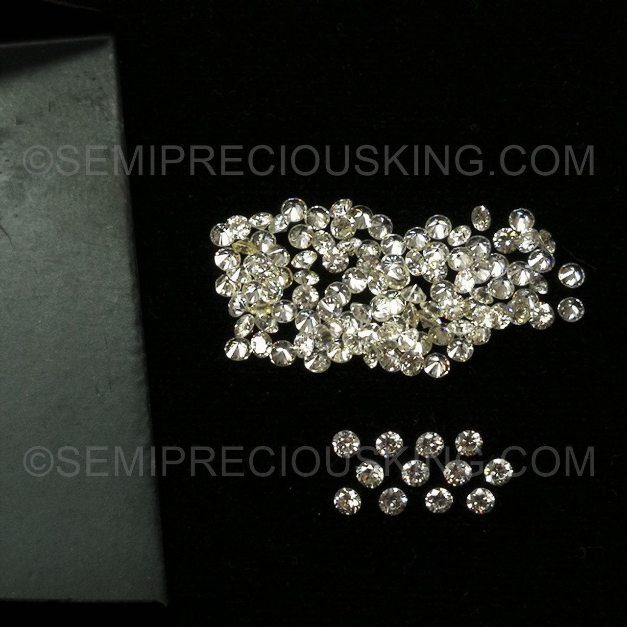 Genuine Diamond 2.3mm Round VVS Clarity K-L Color Excellent Brilliant Cut  Direct Loose Diamond