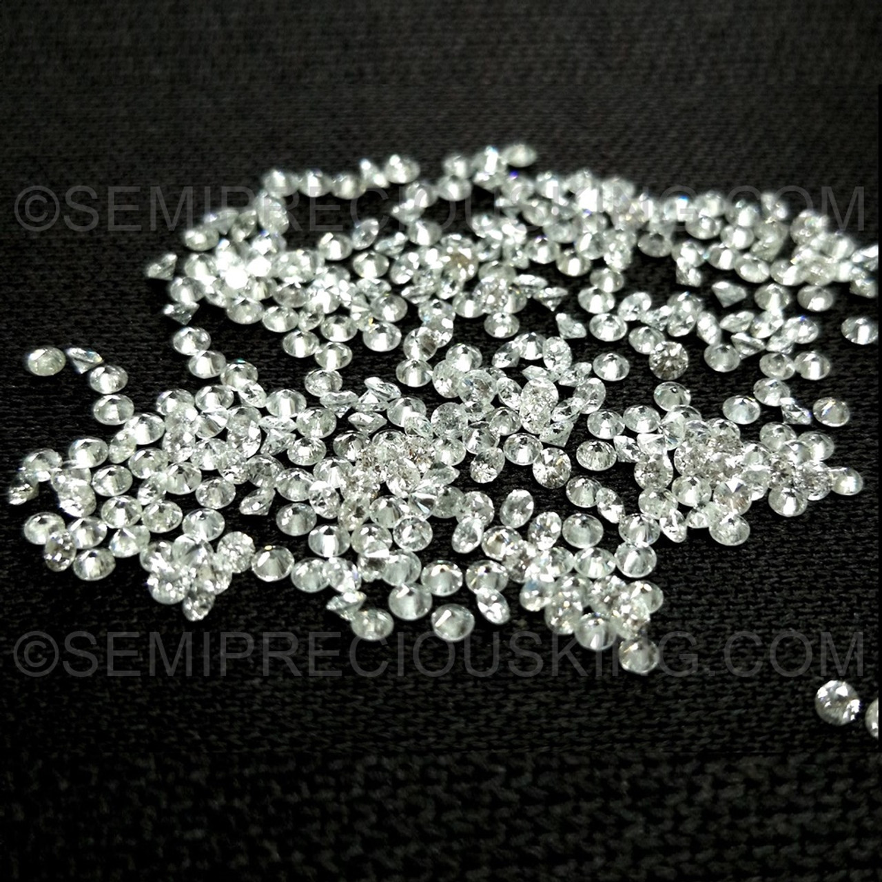 Details about   1-1.1mm 50pc Natural Loose Single Cut Diamond J Color SI Clarity Round 17 Facets 