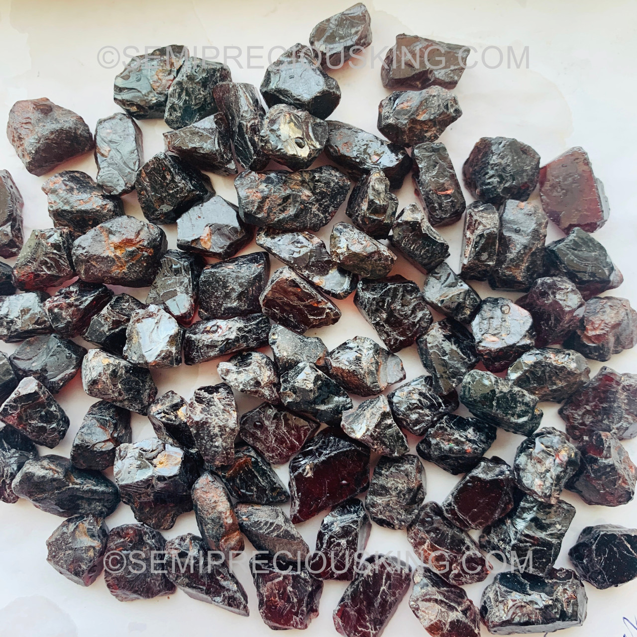 Garnet Mozambique Natural Unheated Earth-mined Gem Rough Very good Quality