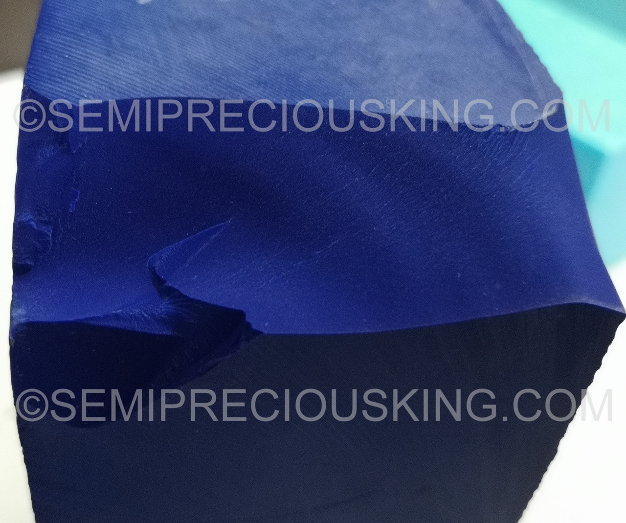 Synthetic Lapis Lazuli Midnight Blue Color Block Shape Rough