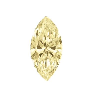 Yellow Canary Cubic Zirconia Marquise 2.5x5 mm Premium Quality Diamond Brilliant Excellent Cut Loose CZ Gemstone
