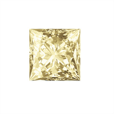 Yellow Canary Cubic Zirconia Square 2 mm Premium Quality Diamond Brilliant Excellent Cut Loose CZ Gemstone