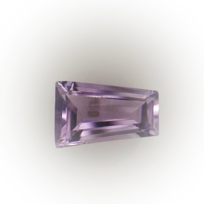 Natural Amethyst Brazil Tappered Step Cut 8x5mm Lilac Purple Color VS Clarity Loose Gemstone
