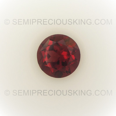 Natural Rhodolite Round Faceted Cut 6X6mm Raspberry Color VS Clarity Loose Gemstone