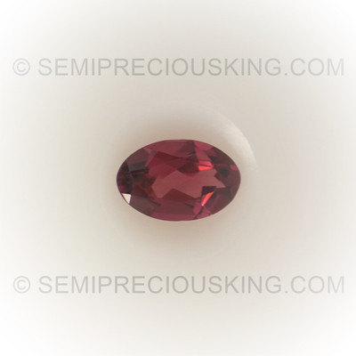 Natural Rhodolite Oval Faceted Cut 6X4mm Boysenberry Color VS Clarity Loose Gemstone