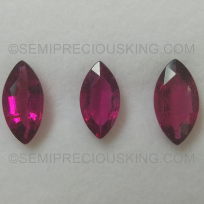 Natural Rubellite Marquise Facet Cut 10x5mm Magenta Pink Color VS Clarity Loose Gemstone