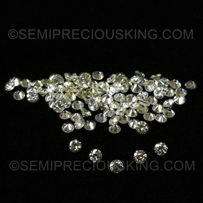 Genuine Diamond 2.3mm Round VVS Clarity K-L Color Excellent Brilliant Cut  Direct Loose Diamond