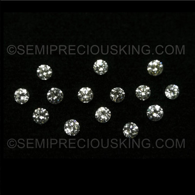 Natural Diamond 1.9mm Round Brilliant Full Cut VVS Clarity DEF Color Loose Diamonds