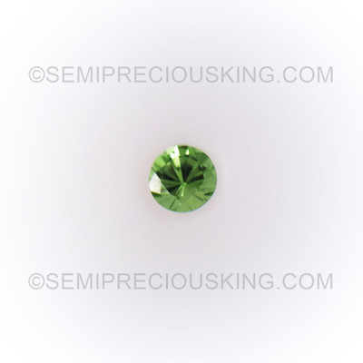 Natural Tsavorite Round Facet Cut 3.5x3.5mm Bright Green Color VVS Clarity Green Garnet Loose Gemstone