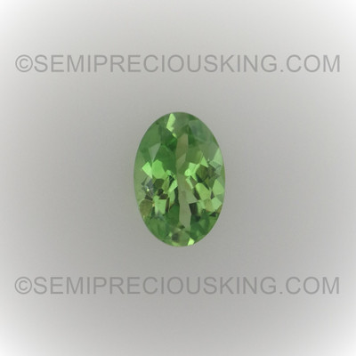 Natural Tsavorite Oval Facet Cut 6X4mm Bright Green Color VVS Clarity Green Garnet Loose Gemstone