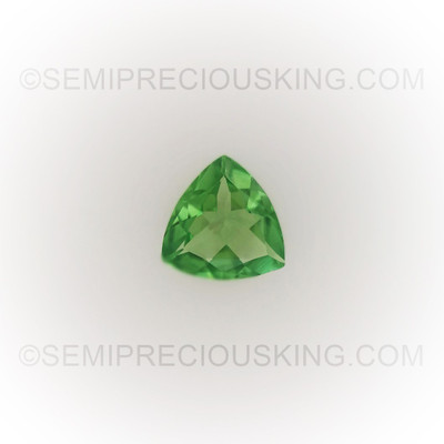 Natural Tsavorite Trillion Step Cut 5X5mm Bright Green Color VS Clarity Green Garnet Loose Gemstone