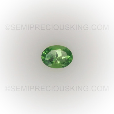 Natural Tsavorite Oval Facet Cut 4X3mm Bright Green Color VVS Clarity Green Garnet Loose Gemstone