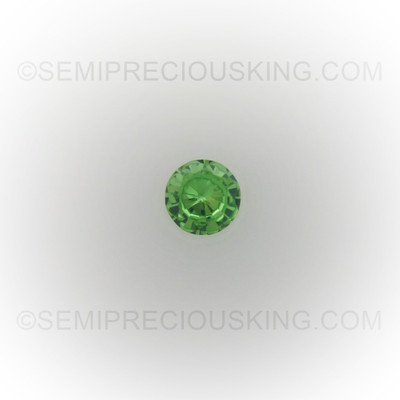 Natural Tsavorite Round Facet Cut 4X4mm Mint Green Color VVS Clarity Green Garnet Loose Gemstone