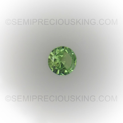 Natural Tsavorite Round Facet Cut 4.5-5mm Mint Green Color FL Clarity Green Garnet Loose Gemstone