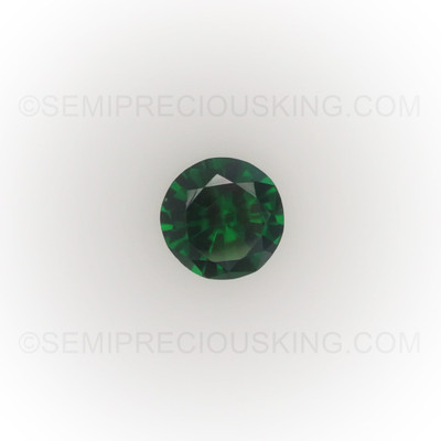 Natural Tsavorite Round Facet Cut 5X5mm Hookers Green Color FL Clarity Green Garnet Loose Gemstone