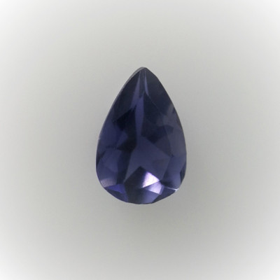 Natural Iolite Pear Facet Cut 7X5mm Zaffre Blue Color VVS Clarity Loose Gemstone
