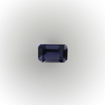 Natural Iolite Octagon Step Cut 5X3mm Zaffre Blue Color VVS Clarity Loose Gemstone
