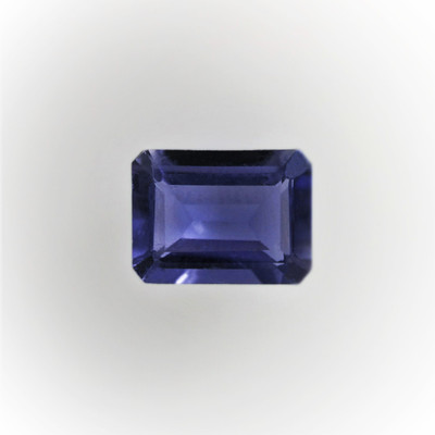 Natural Iolite Octagon Step Cut 8X6mm Hyacinth Blue Color VVS Clarity Loose Gemstone