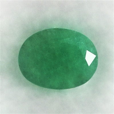 Natural Emerald Oval Facet Cut 9X7mm Rich Green Color VS Clarity Loose Precious Gemstone