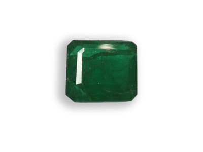 Natural Emerald Octagon Facet Cut 11.3X11mm Forest Green Color VS Clarity 6.68 Carats Loose Precious Gemstone