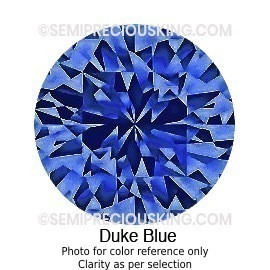 Natural Blue Sapphire 1.8mm Round Excellent Brilliant Facet Cut FL VVS VS SI1 SI I PK Precious Loose Gemstone