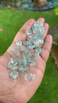 Natural Aquamarine Gem Rough 8mm-19mm Unheated Earth-mined Facet Rough