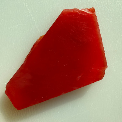Carnelian Natural Rough 70x40mm Slice Uncut 5A Quality 166.1 Carats Jewelry Making Healing Gemstone Wire Wrapping