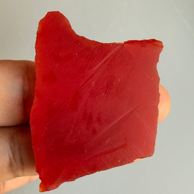 Carnelian Natural Rough 27x40mm Slice Uncut 5A Quality 84.6 Carats Jewelry Making Healing Gemstone Wire Wrapping