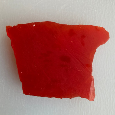 Carnelian Natural Rough 27x40mm Slice Uncut 5A Quality 84.6 Carats Jewelry Making Healing Gemstone Wire Wrapping