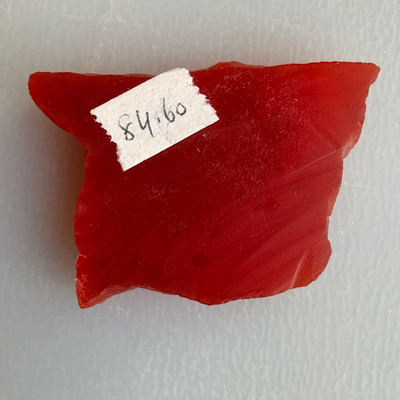 Carnelian Natural Rough 27x40mm Slice Uncut 5A Quality 84.6 Carats Jewelry Making Healing Gemstone Wire Wrapping