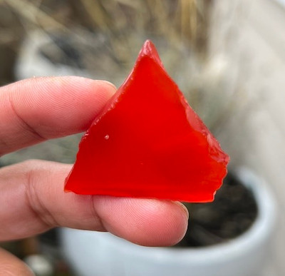 Carnelian Natural Rough 30x40mm Slice Uncut 5A Quality 56.6 Carats Jewelry Making Healing Gemstone Wire Wrapping