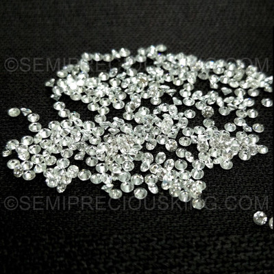 Natural Diamond 0.80mm Round Brilliant Full Cut GH Color FL VVS VS SI I PK Loose Genuine Diamond