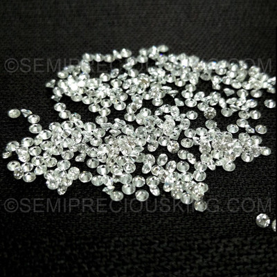 Natural Diamond 1mm Round Brilliant Full Cut GH Color FL VVS VS SI I PK Loose Genuine Diamond